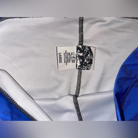 Punk Robb Abstract Art Asian Chinese Dragons BE KIND Leggings Pants L - Picture 4 of 6